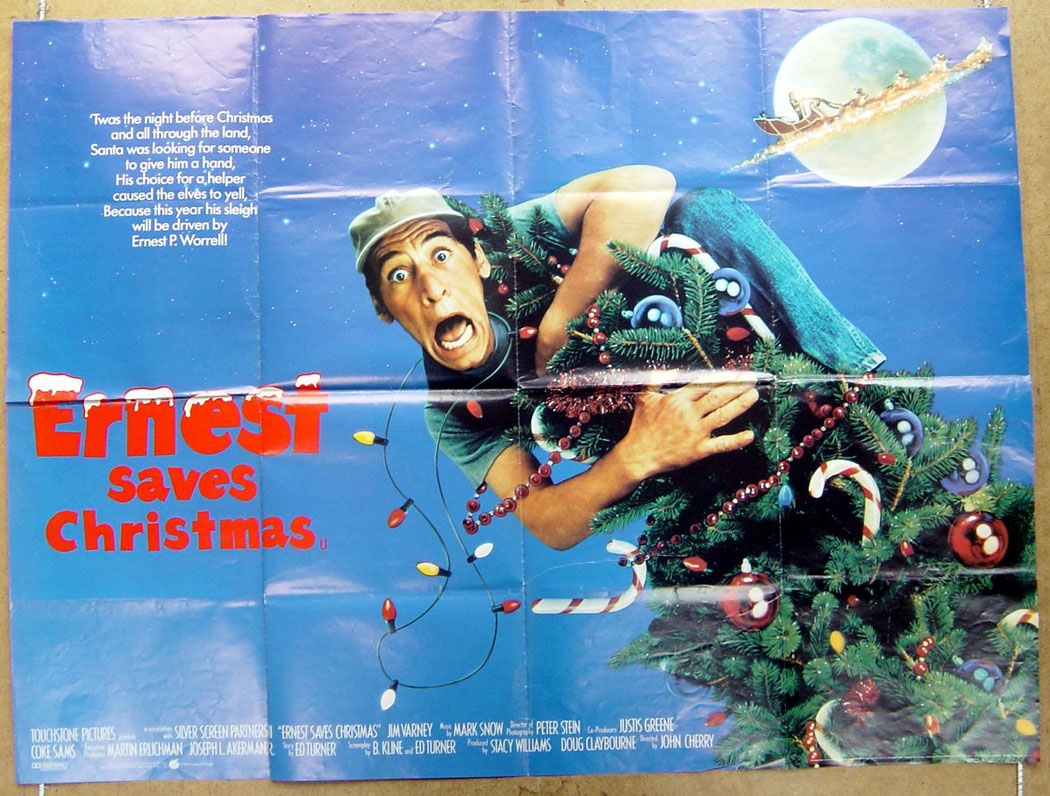 19. Ernest Saves Christmas Original Cinema Movie Poster From.