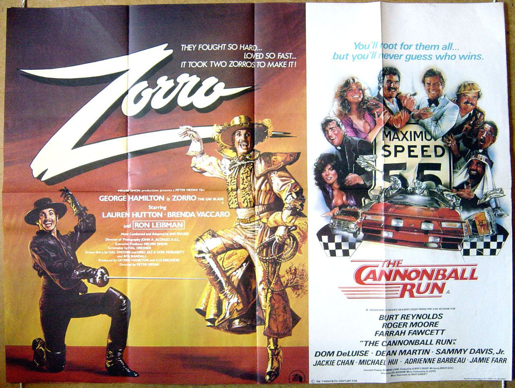 "Zorro / The Cannonball Run"