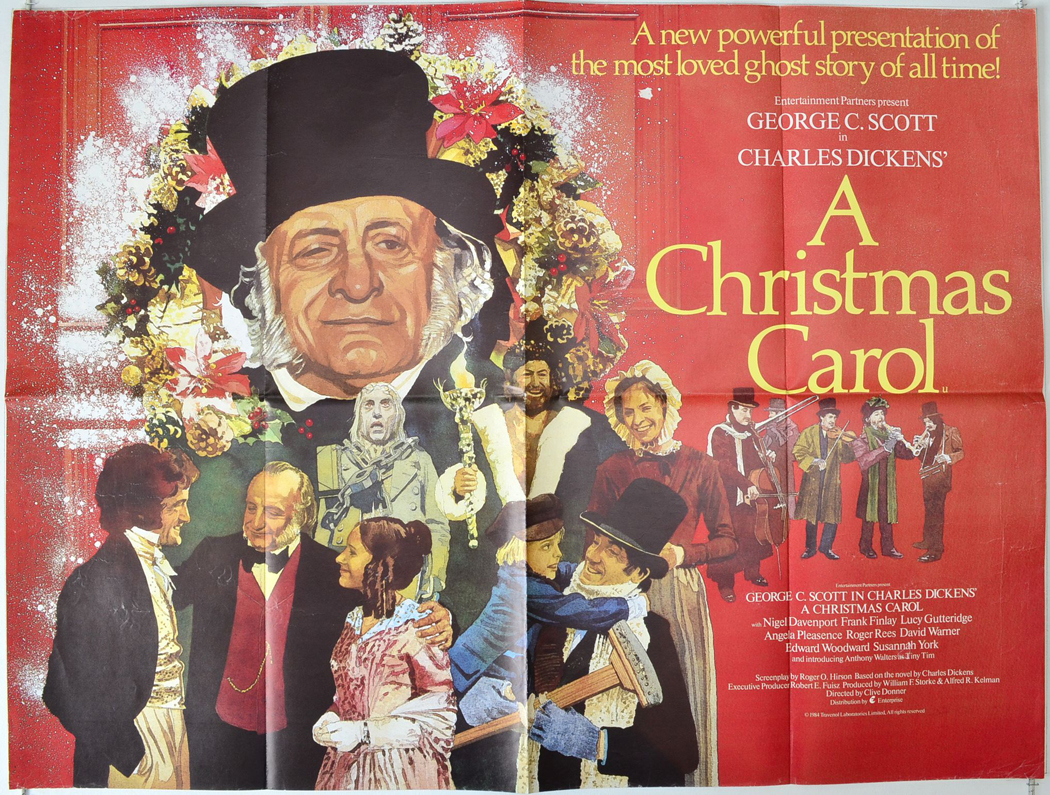 A Christmas Carol - Original Cinema Movie Poster From pastposters.com British Quad Posters and ...
