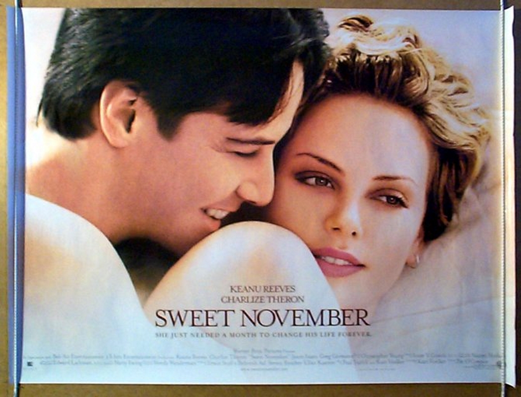 Sweet November - Original Cinema Movie Poster From pastposters.com British Quad ...1050 x 800