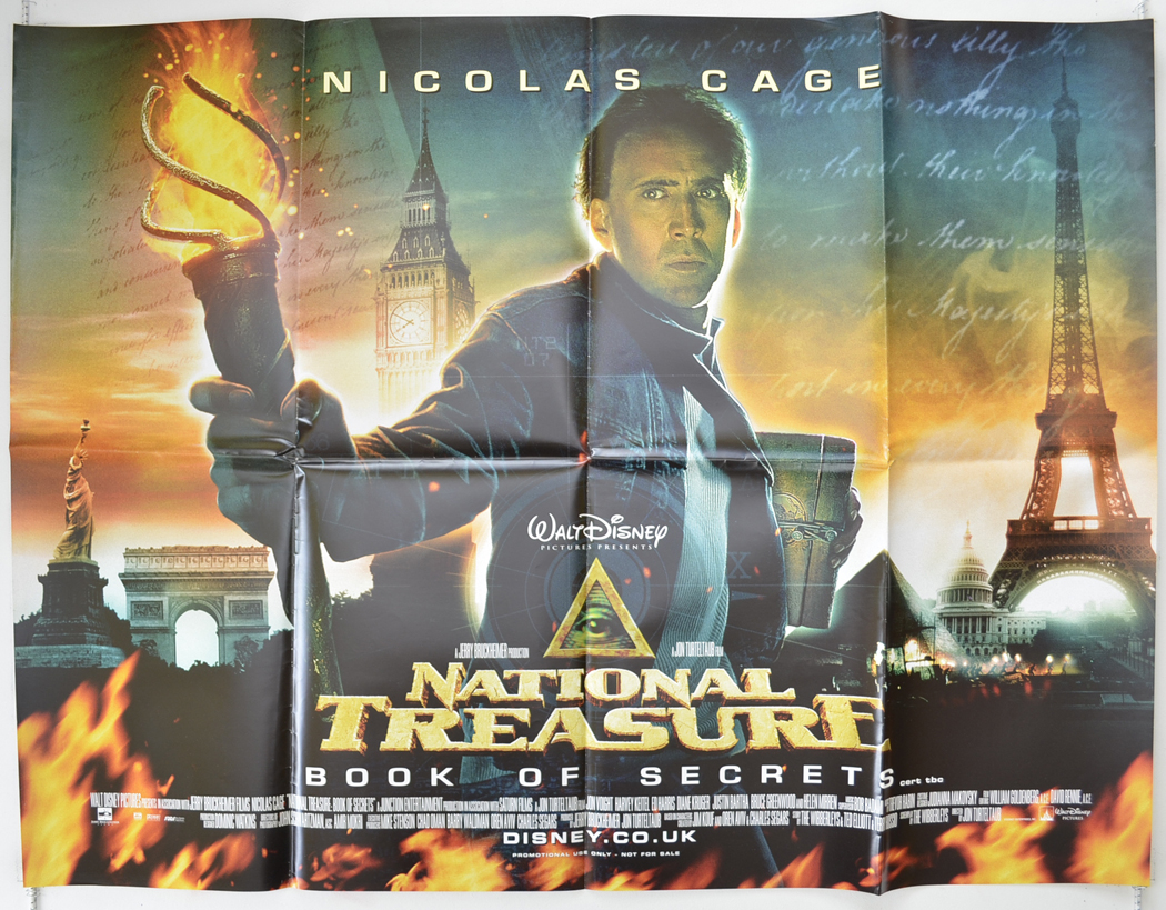 National Treasure : Book Of Secrets - Original Cinema Movie Poster From pastposters ...