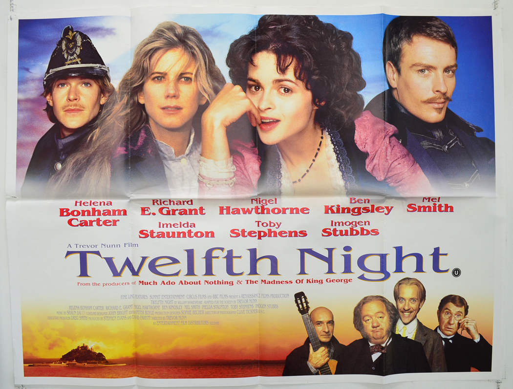 Twelfth Night - Original Cinema Movie Poster From pastposters.com British Quad Posters ...1050 x 796