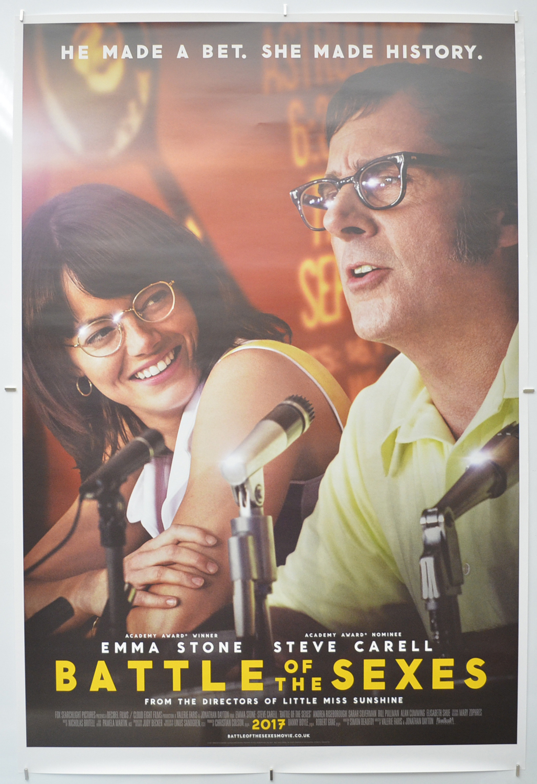 Battle of the Sexes (2017) directed by Jonathan Dayton, Valerie