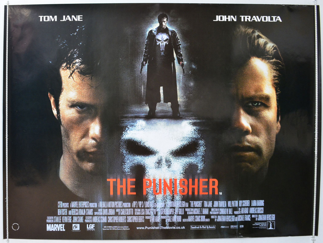 Punisher (The) - Original Cinema Movie Poster From pastposters.com British Quad ...1050 x 791