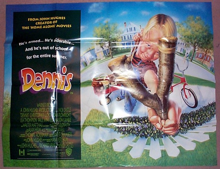 Dennis - Original Cinema Movie Poster From pastposters.com British Quad