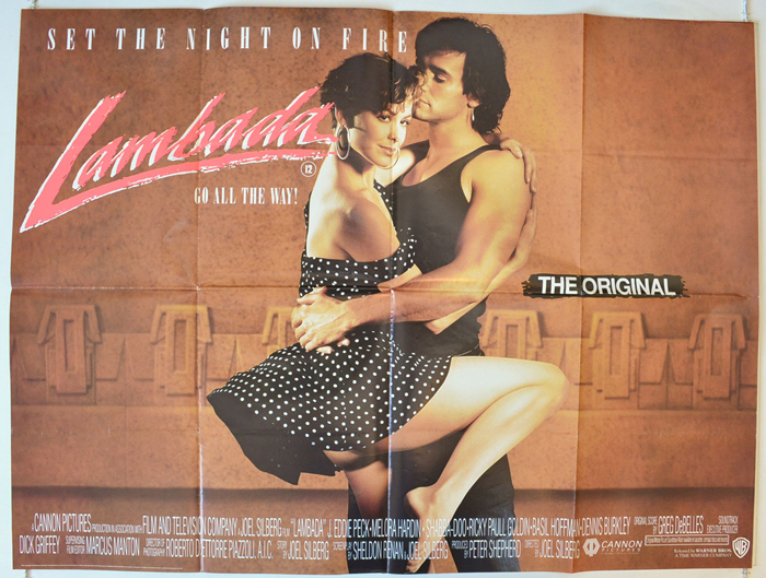 Lambada - Original Cinema Movie Poster From pastposters.com British ...