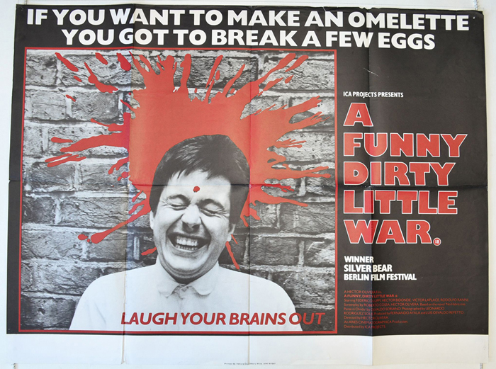 FUNNY DIRTY LITTLE WAR (1983) Original Quad Film Poster - Hector ...