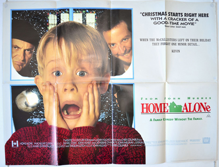 Home Alone - Original Cinema Movie Poster From pastposters.com British