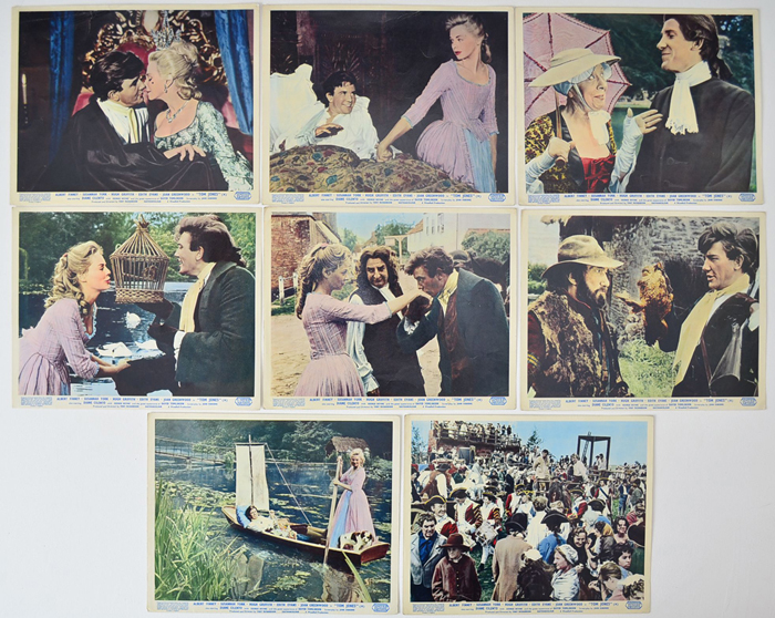 Tom Jones <p><a> Set of 8 Original Lobby Cards / Colour Front Of House Stills </i></p>