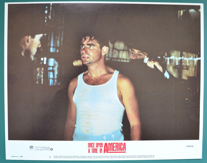 Once Upon A Time In America <p><a> Single USA Lobby Card #1</i></p>
