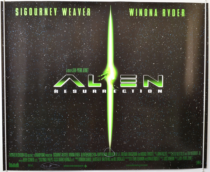 Alien : Resurrection <p><i> (Printers / Designers Proof)  </i></p>