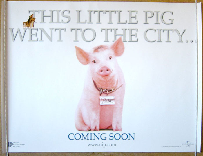  BABE : PIG IN THE CITY Poster