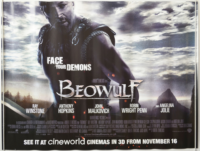 Beowulf Original Cinema Movie Poster From Pastposters British