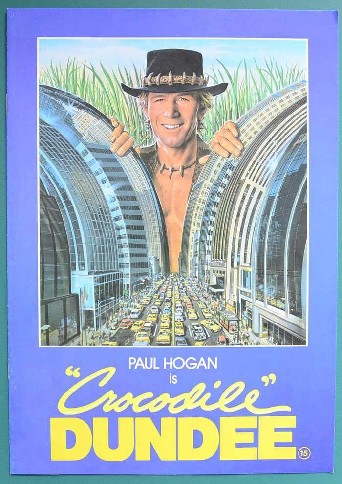 Crocodile Dundee <p><i> Original 8 Page Cinema Exhibitor's Campaign Pressbook </i></p>