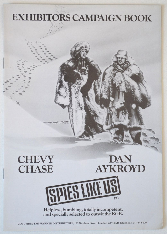 Spies Like Us <p><i> Original 8 Page Cinema Exhibitors Campaign Pressbook </i></P>