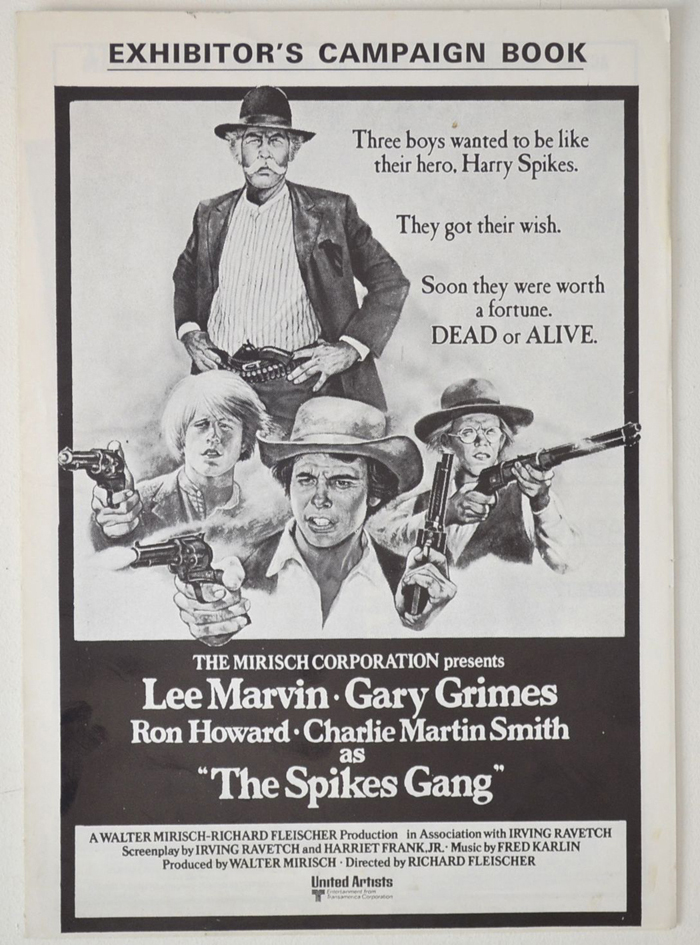 Spikes Gang (The) <p><i> Original 6 Page Cinema Exhibitors Campaign Pressbook </i></P>