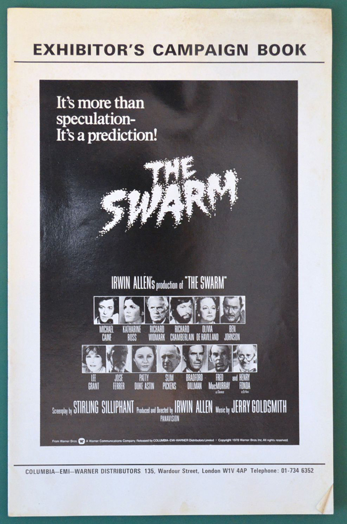 Swarm (The) <p><i> Original 12 Page Cinema Exhibitors Campaign Pressbook </i></p>