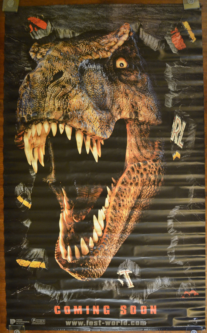Jurassic Park II : The Lost World <p><i> (Cinema Banner) </i></p>