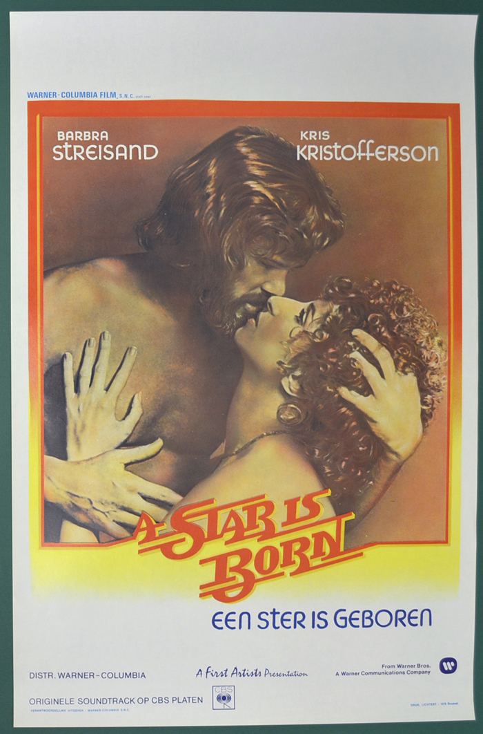 A Star Is Born <p><i> (Original Belgian Movie Poster) </i></p>
