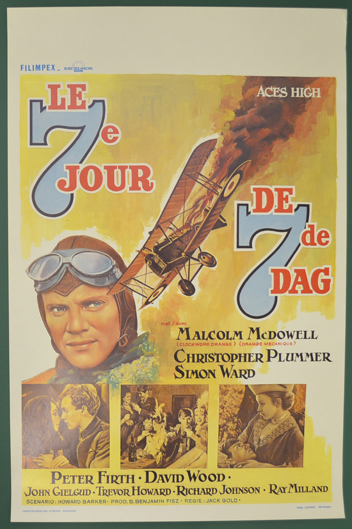Aces High <p><i> (Original Belgian Movie Poster) </i></p>