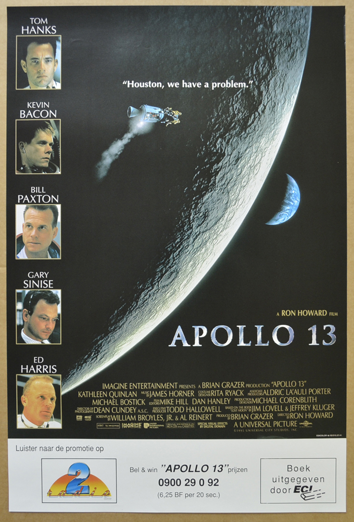 Apollo 13 <p><i> (Original Belgian Movie Poster) </i></p>