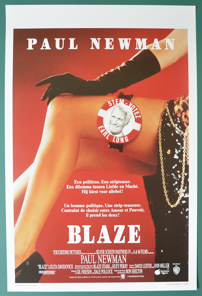 Blaze <p><i> (Original Belgian Movie Poster) </i></p>