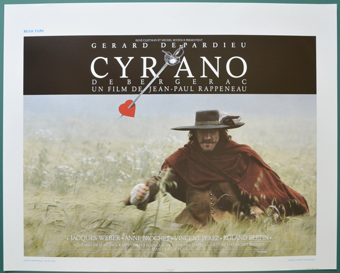 Cyrano de Bergerac <p><i> (Original Belgian Movie Poster) </i></p>
