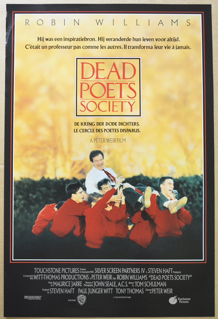 Dead Poets Society <p><i> (Original Belgian Movie Poster) </i></p>