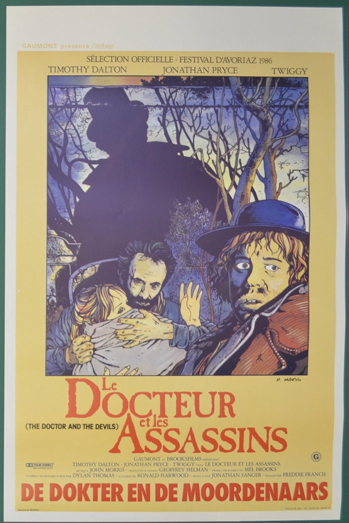 Doctor And The Devils (The) <p><i> (Original Belgian Movie Poster) </i></p>