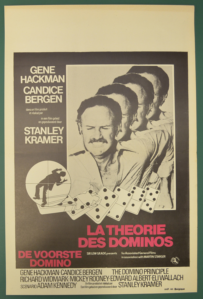 Domino Principle (The) <p><i> (Original Belgian Movie Poster) </i></p>