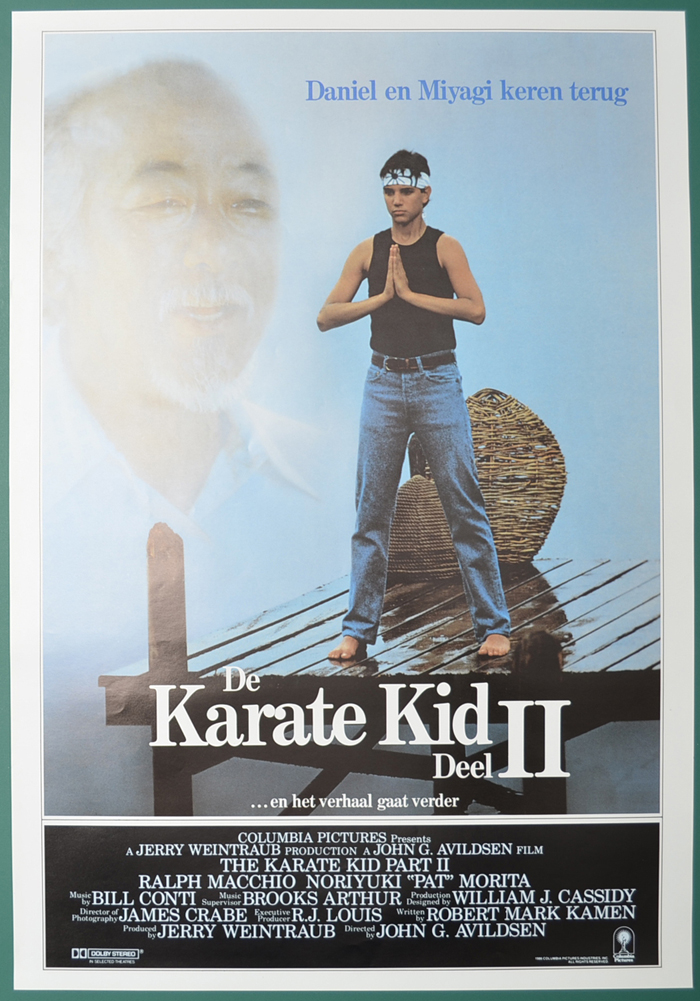 Karate Kid part II (The) <p><i> (Original Belgian Movie Poster) </i></p>