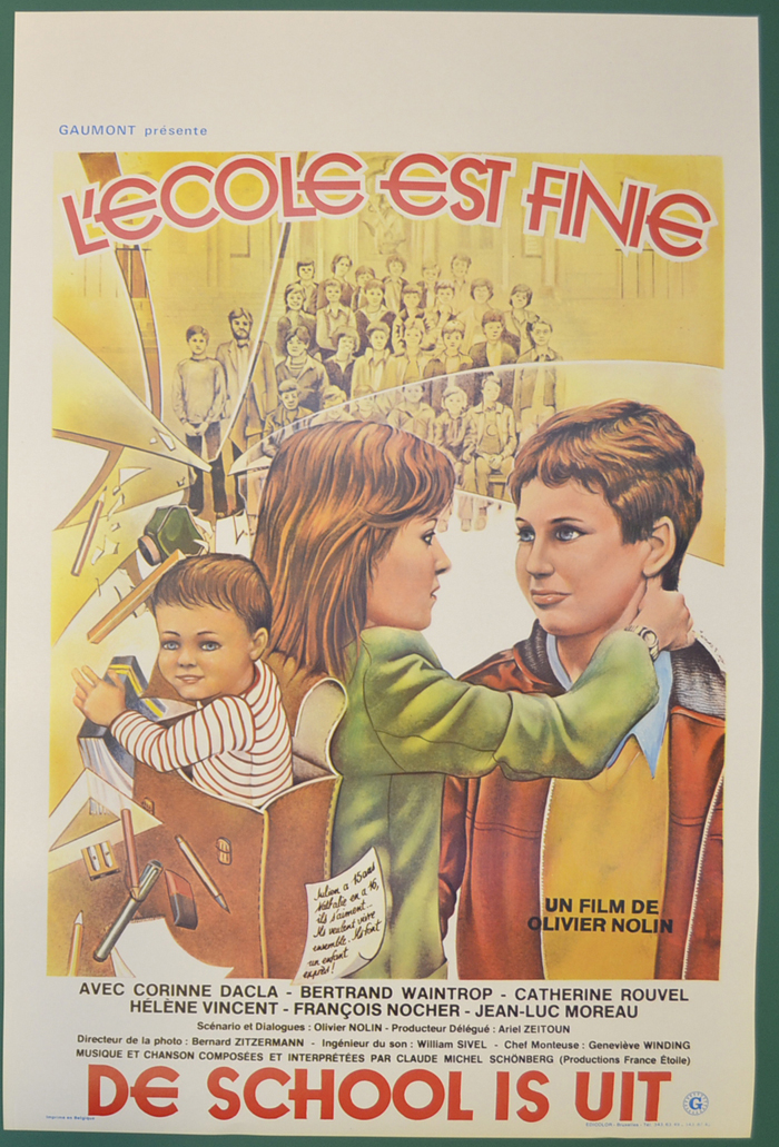 L'Ecole Est Finie <p><i> (Original Belgian Movie Poster) </i></p>