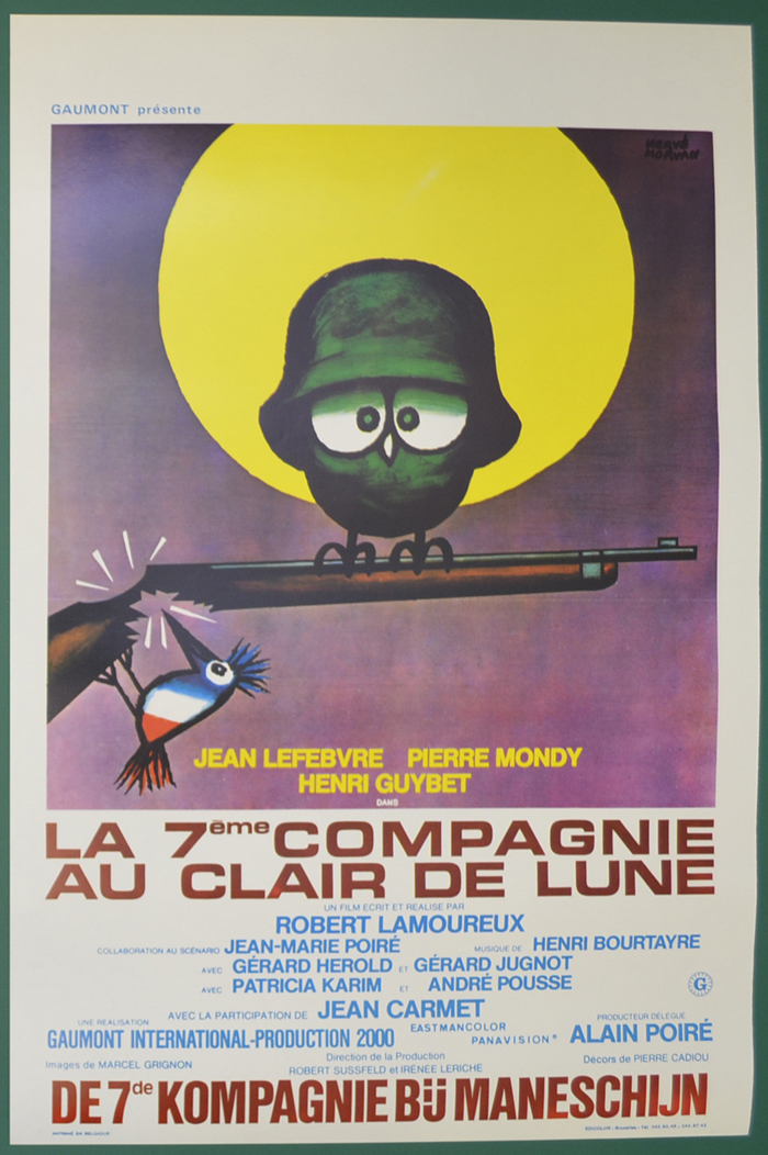 La 7eme Compagnie Au Clair De Lune <p><i> (Original Belgian Movie Poster) </i></p>
