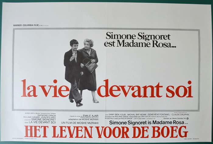 La vie devant soi <p><i> (Original Belgian Movie Poster) </i></p>