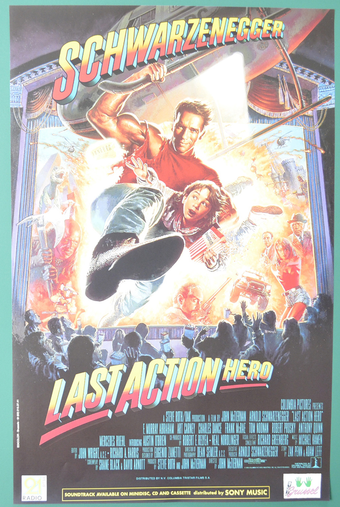 Last Action Hero <p><i> (Original Belgian Movie Poster) </i></p>