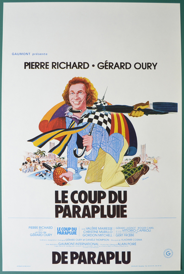 Le coup du parapluie <p><i> (Original Belgian Movie Poster) </i></p>