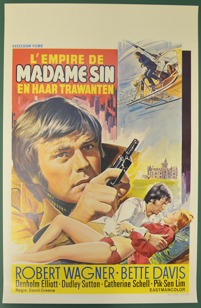 Madame Sin <p><i> (Original Belgian Movie Poster) </i></p>