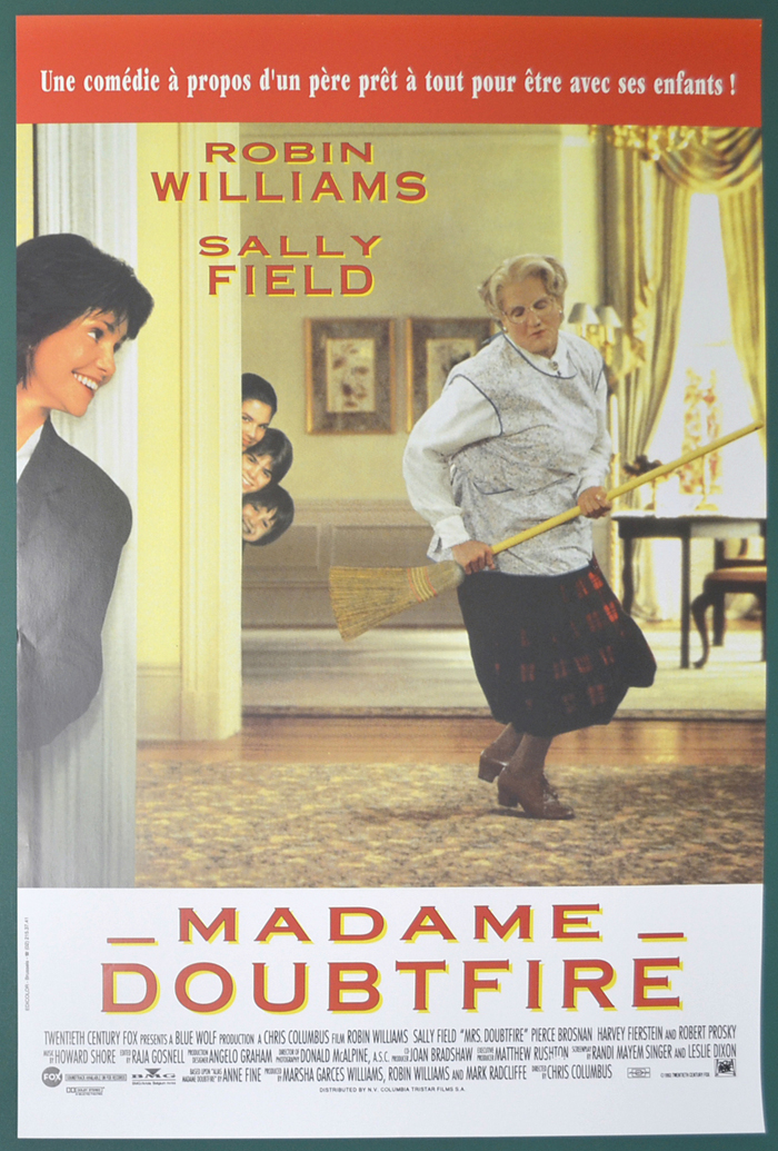 Mrs. Doubtfire <p><i> (Original Belgian Movie Poster) </i></p>