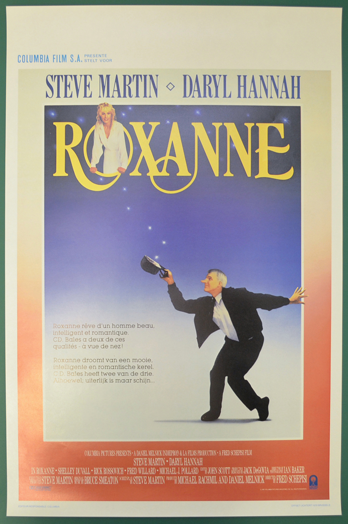 Roxanne <p><i> (Original Belgian Movie Poster) </i></p>