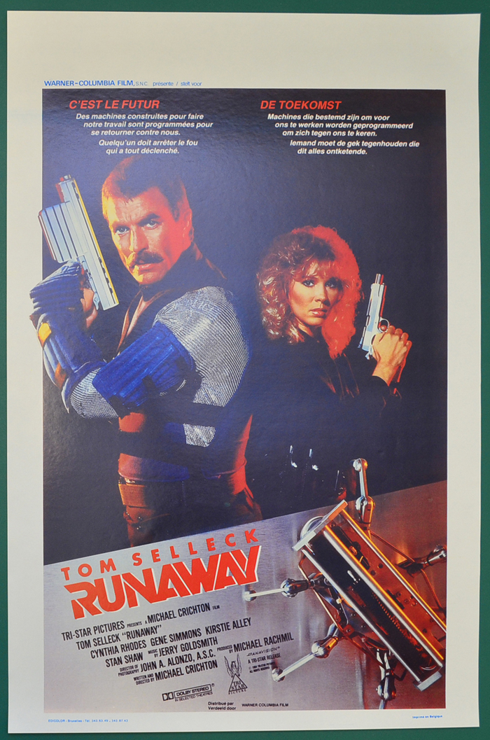 Runaway <p><i> (Original Belgian Movie Poster) </i></p>