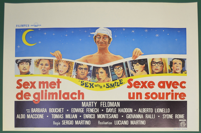 Sex With A Smile <p><i> (Original Belgian Movie Poster) </i></p>
