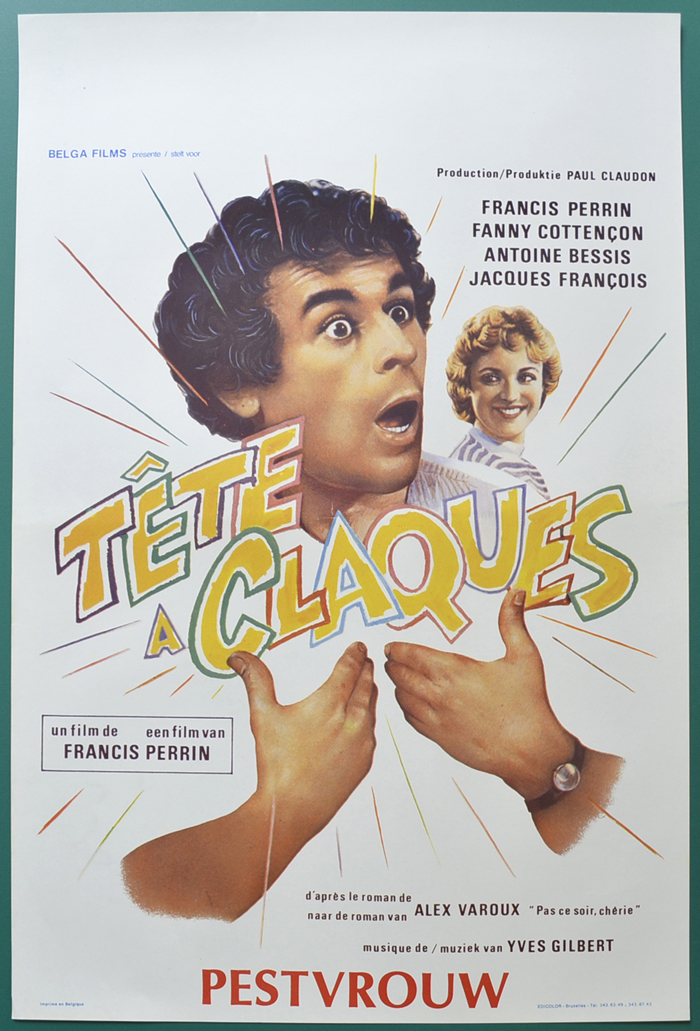 Tête à claques <p><i> (Original Belgian Movie Poster) </i></p>