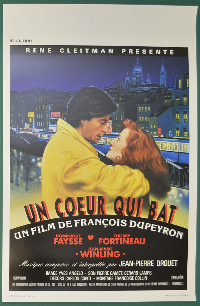 Un Coeur Qui Bat <p><i> (Original Belgian Movie Poster) </i></p>