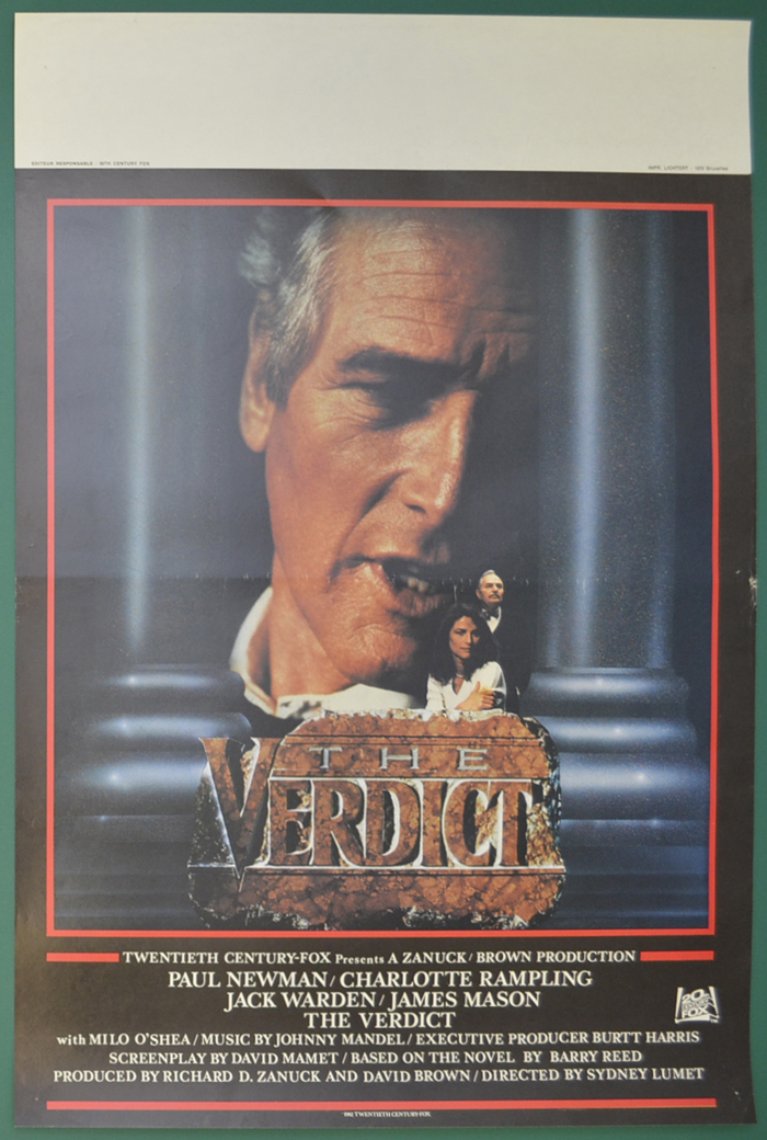Verdict (The) <p><i> (Original Belgian Movie Poster) </i></p>