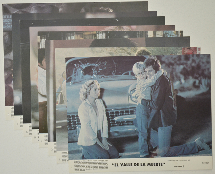 Death Valley <p><a> Set of 8 Original Colour Front Of House Stills / Lobby Cards  </i></p>