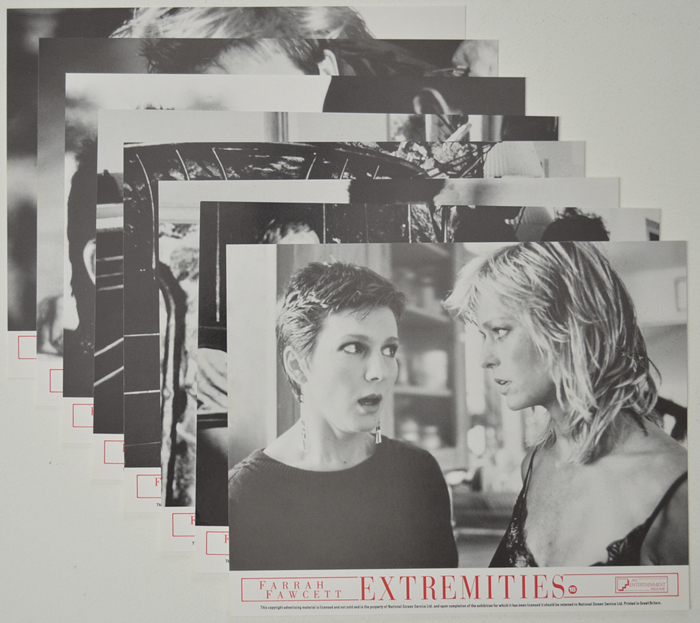 Extremities <p><a> Set of 8 Original Front Of House Stills / Lobby Cards  </i></p>