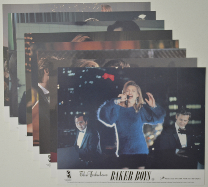 Fabulous Baker Boys (The) <p><a> Set of 8 Original Colour Front Of House Stills / Lobby Cards </i></p>