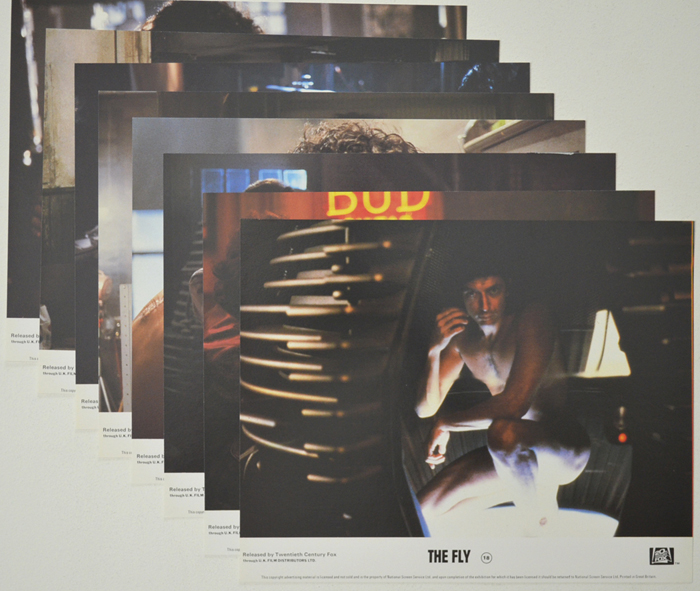 Fly (The) <p><a> Set of 8 Original Colour Front Of House Stills / Lobby Cards </i></p>