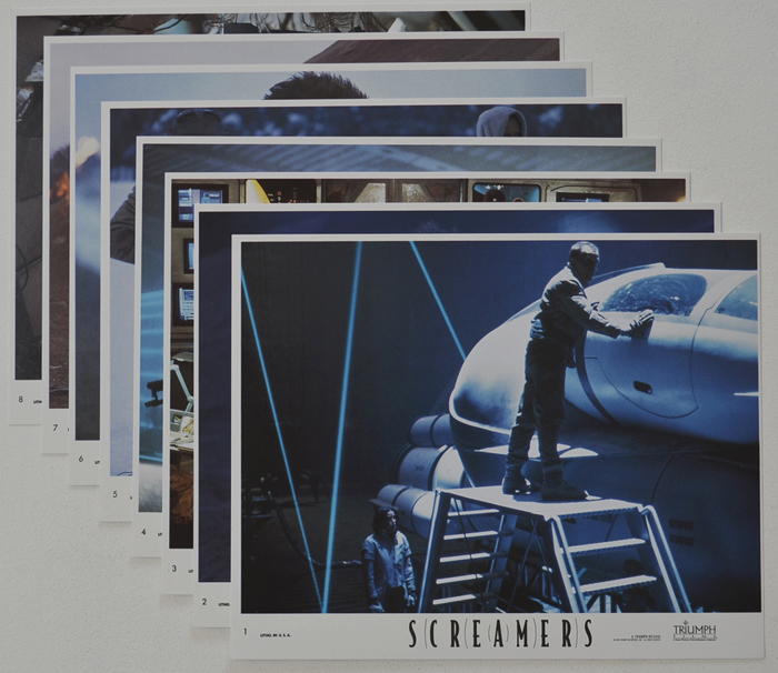 Screamers <p><a> Set of 8 Original Colour Front Of House Stills / Lobby Cards </i></p>
