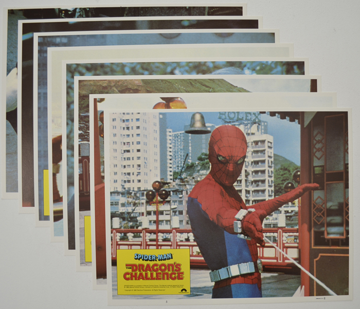 Spider-Man - The Dragon's Challenge <p><a> Set Of 8 Cinema Lobby Cards </i></p>